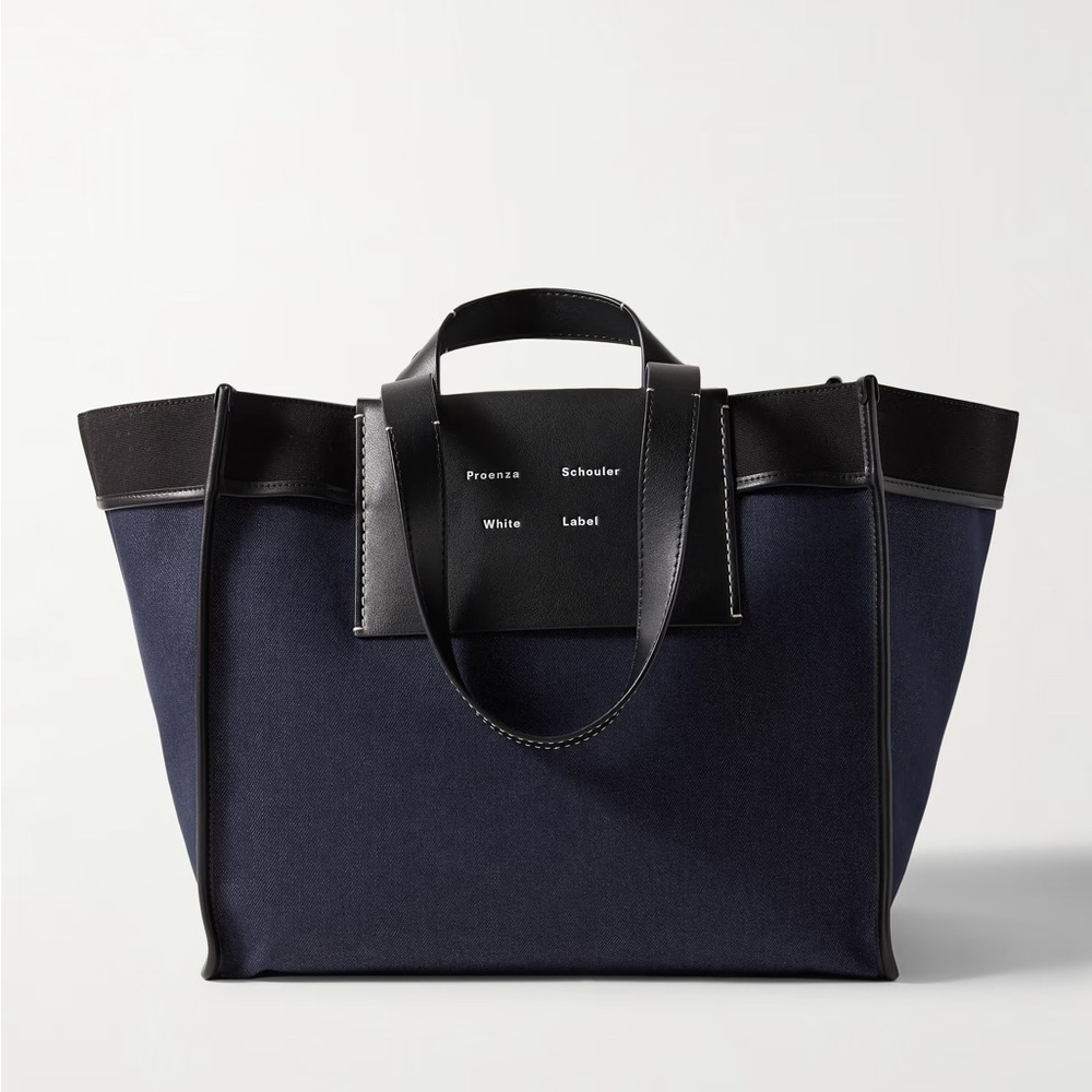 Proenza Schouler Morris Large Denim Tote Bag